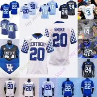 Kentucky Wildcats Football Jersey NCAA College Randall Cobb Josh Ali Beau Allen Rodriguez Jr. Michael Drennen II Robinson Benjamin Snell Ake