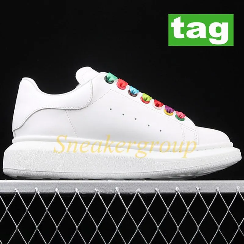 2021 Fashion Platform shoes black velvet white laser yellow blue reflective red snakeskin rainbow multi-color men women sneaker casual shoes