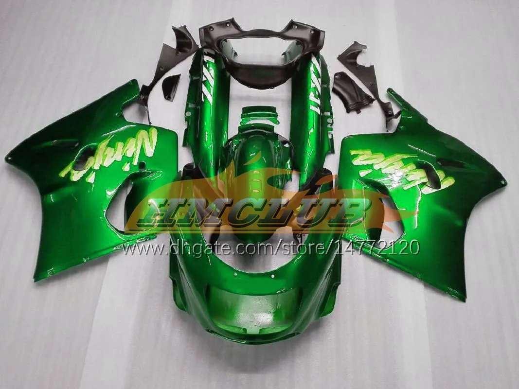 Blue Silvery Kawasaki Zzr600 Body Kit For Kawasaki Ninja ZX