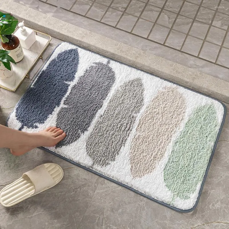 Carpets Simplicity Small Carpet Bath Mat Non-slip Outdoor Shower Mats Bathroom Floor Bedroom Door