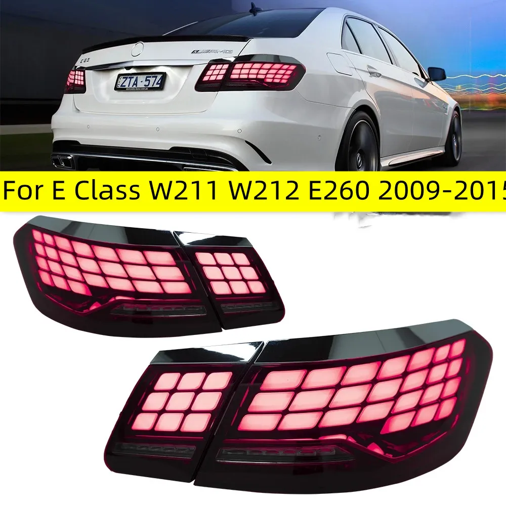 Les feux arrière du réglage de la voiture pour la classe E W211 W212 E260 20 09-20 15 Fil de signal de style Oled Style Oled