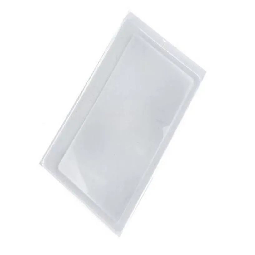 Magnifiers New Transparent Credit Card 3 X Magnifier Magnification Magnifying Fresnel LENS s High Quality267S