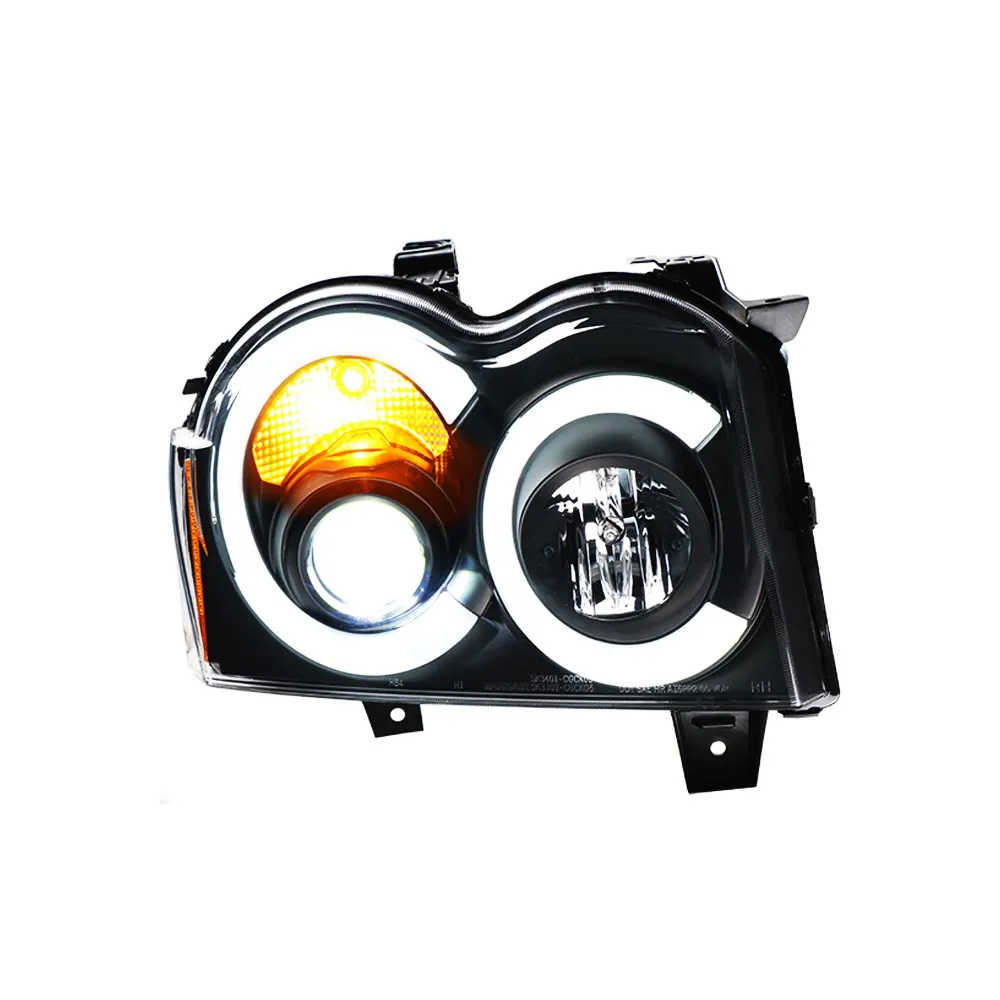 Car Headlights Assembly DRL Daytime Running Light For Grand Cherokee LED Headlight Dynamic Streamer Turn Signal Front Lamp