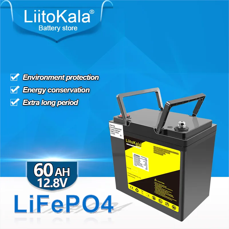 Batterie LITHIUM Fer Phosphate (LiFePO4) 12.8V 200ah Power Battery écran LCD