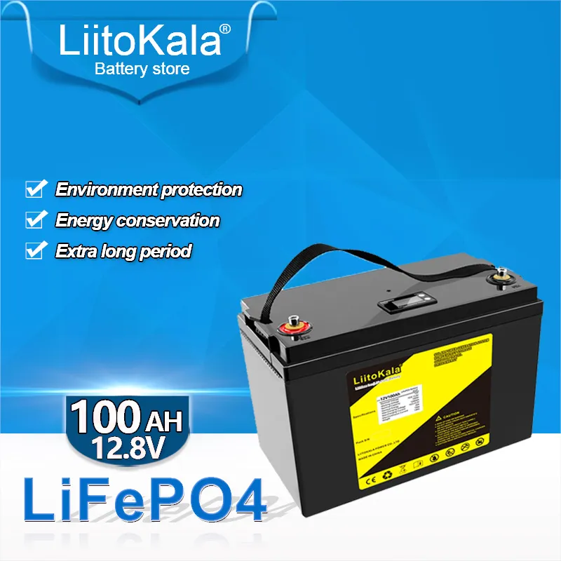 Batería litio autocaravana 100ah 12v