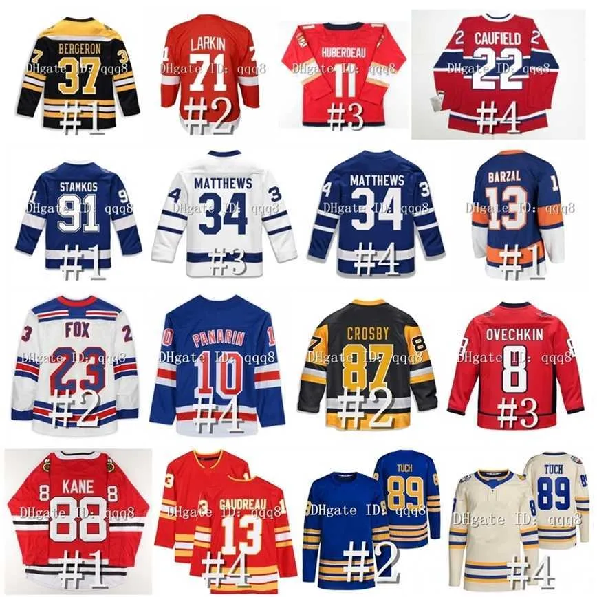 Q888 Yoth Kids Hockey Jersey Femmes Auston Matthews Sidney Connor McDavid Alexander Ovechkin John Tavares Patrice Bergeron Jonathan