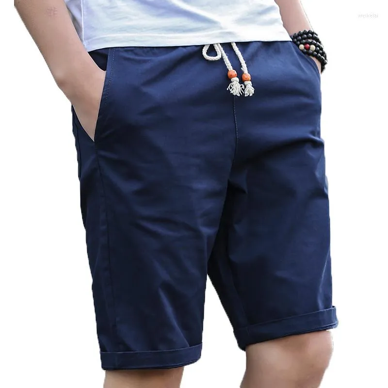 Men's Shorts 2023 Cotton High Quality Breathable Comfortable Casual Men Style Man Home Asian Size With Pocket