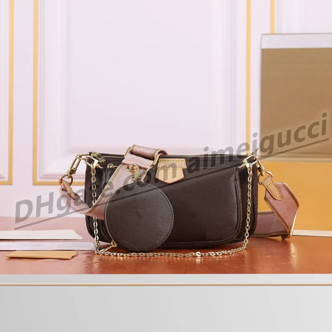 2021女性Luxurysデザイナーバッグオリジナルボックスデートコードハンドバッグ財布財布クラッチショルダーメッセンジャークロスボディマルチ財布
