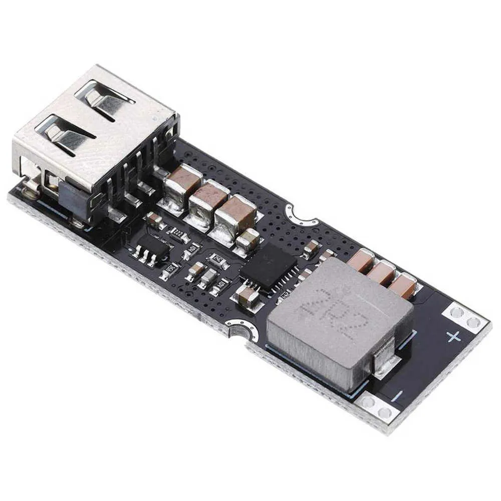 3.7V 4.2V Liter 5V 9V 12V Single Cell Lithium Battery Boost Power Module Board USB Mobile Phone Fast Charge QC2.0 QC3.0 TPS61088