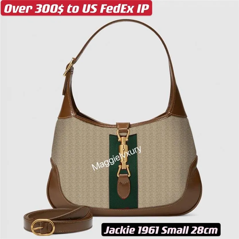Jackie 1961 Mini Small Hobo schoudertas Dames Vintage bracht stijl Crossbody205u terug