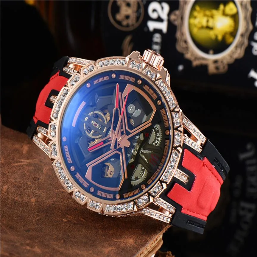 L'alta qualità Orologi meccanici automatici di lusso Watchbr-U1 Tre serie di aghi Lunetta Orologio da donna in acciaio inossidabile con diamanti roge183z