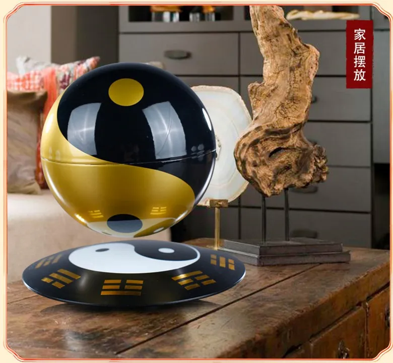 Magnetic Levitation Tai Chi Ball Creative Home Living Room Office Feng Shui  Auspicious Supplies From Wumaolin1206, $171.86