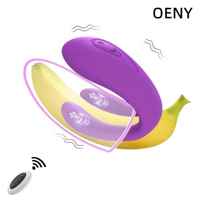 Beauty Items 2022 Couple Vibrator Triple Vagina Stimulator With Wireless Remote Control Rechargeable Vibrating Clitoris sexy Toy for