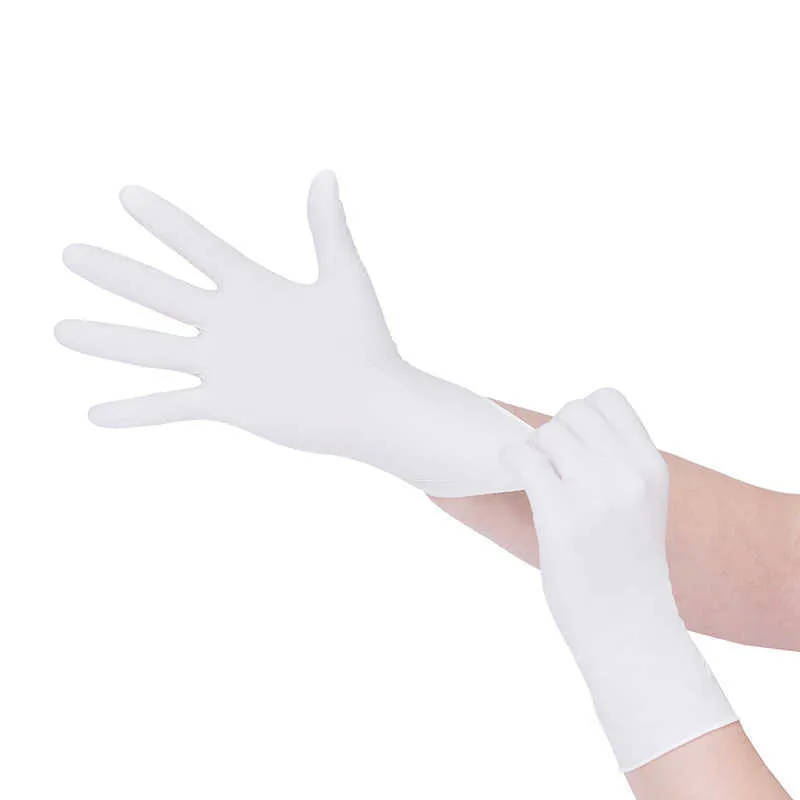12pairs in Titanfine Custom Высококачественные низкокачественные одноразовые одноразовые домохозяйки нитрильные рабочие перчатки