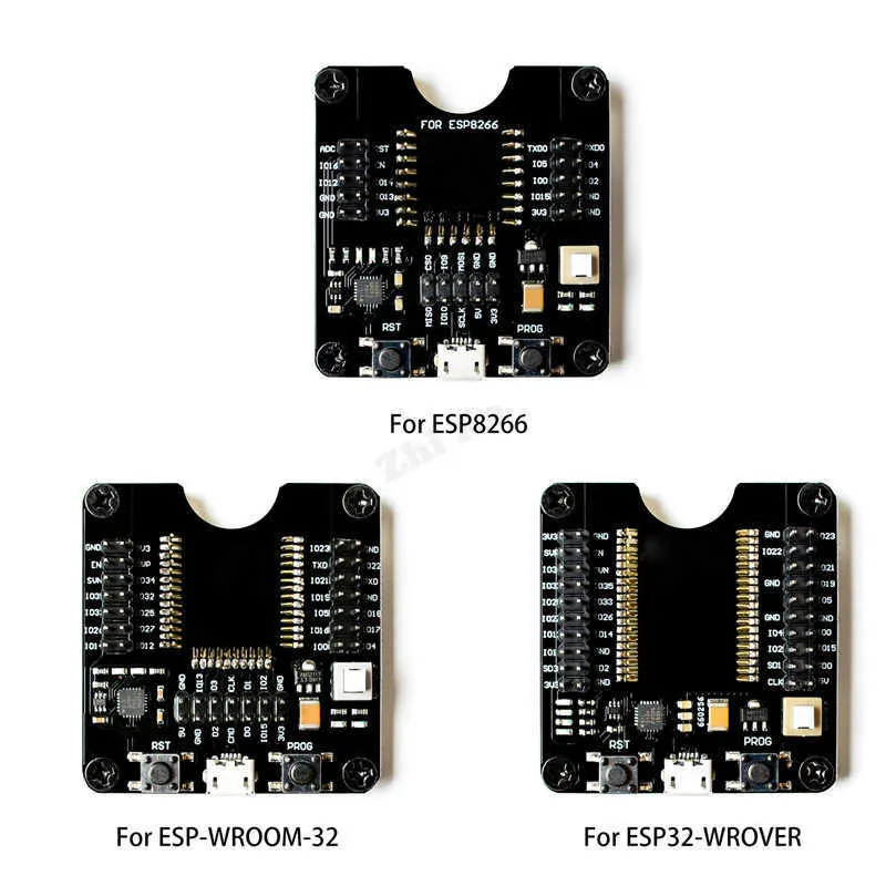 ESP8266 ESP-Wroom-32 Development Board Test ESP32 Burning Fixture Tool för ESP-12S ESP-12E ESP-12F ESP-07S ESP-01S ESP-Wroom-32D