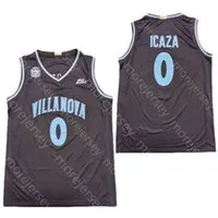 Villanova Wildcats New Basketball Jersey NCAA College 0 Icaza Black All Stitched And Embroidery Size S-3XL