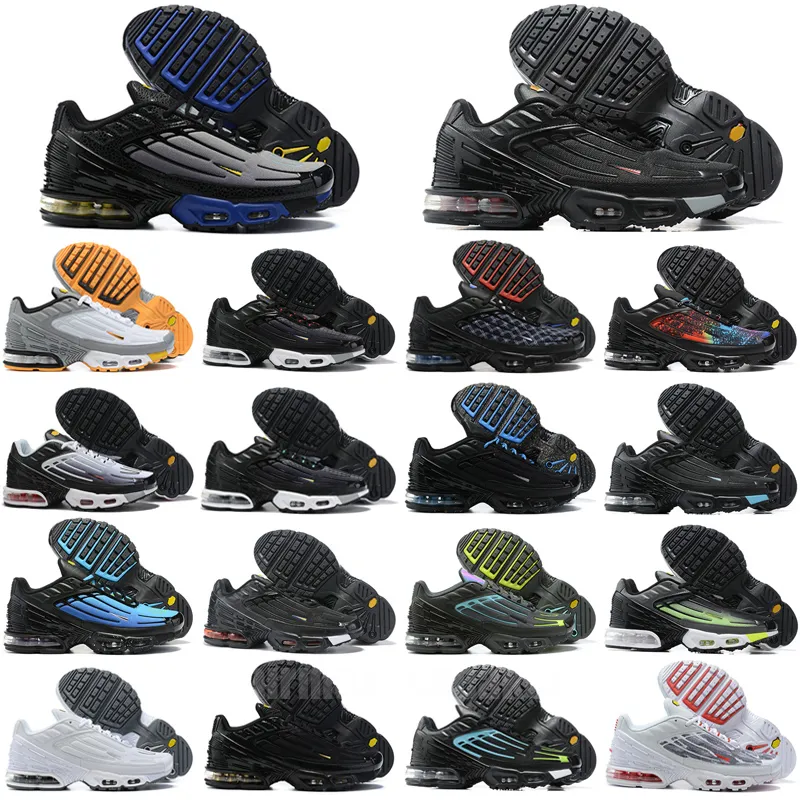 2023 Womens Mens Running Shoes Tn Plus 3 Tned Tn 3 Mesh Triple White Og Unity Unity Obsidian Tnplus Tns Trainers Ghost Green Aqua Blue Tn3 Sneakers 36-46