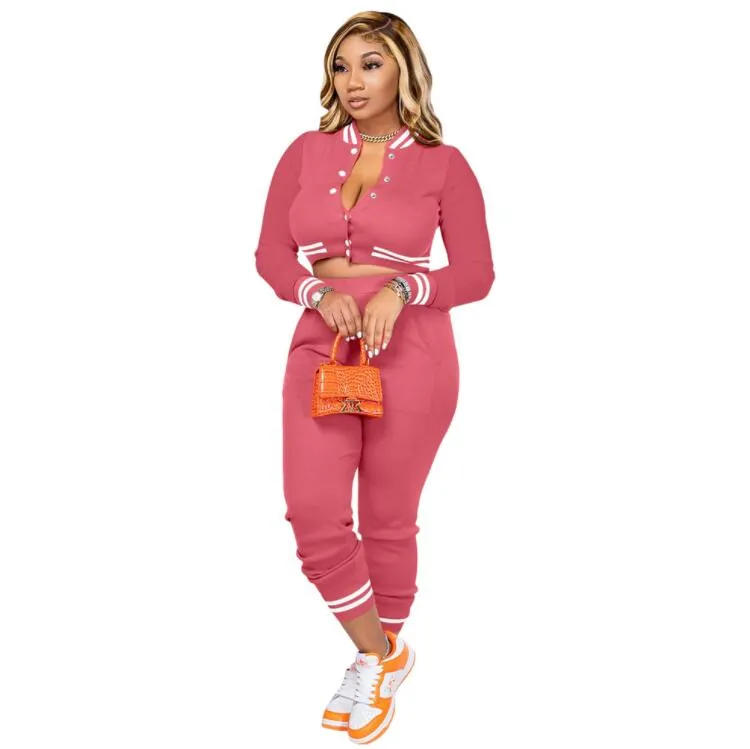 2023 Spring Designer Womens TrackSuits Nowy seksowny dwuczęściowy zestaw pusty dziura wysoka talia