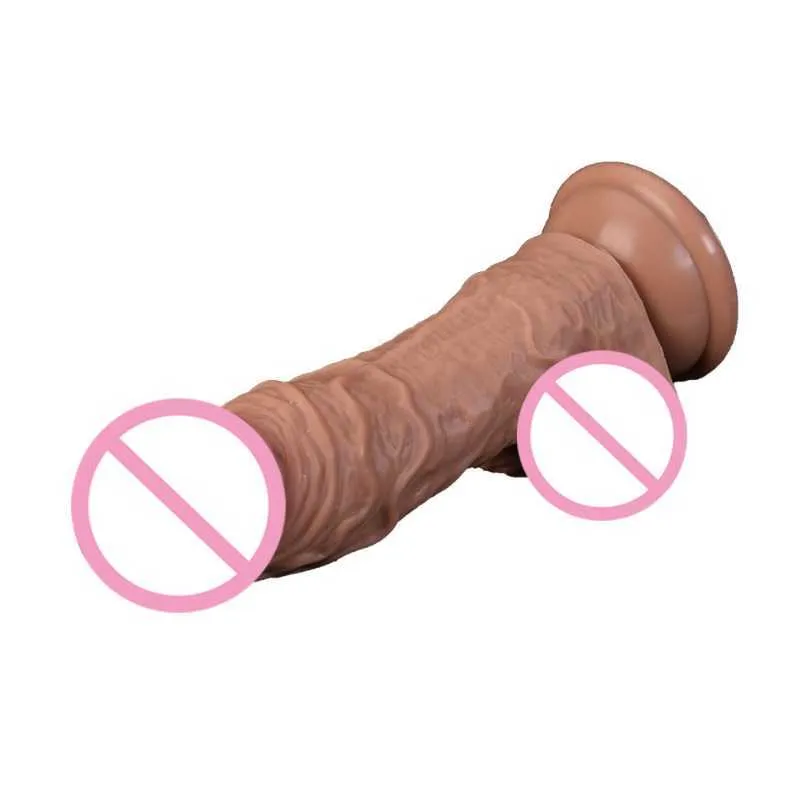Skönhetsartiklar 6.7 tum liten sexig dildo realistisk penis sugkopp simulerad man kuk vuxna leksaker för kvinnor onani silikon anal