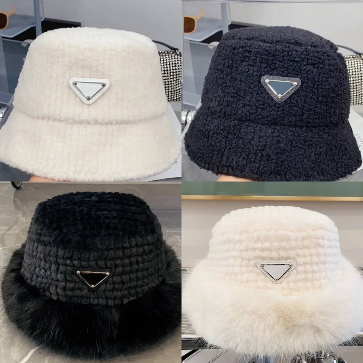 Cloches 디자이너 모자 모자 스트리트 캡 패션 자수 7 색 야구 모자 망 여자 스포츠 포워드 Casquette 조정 가능한 맞춤 모자 탑 융모 밍크 헤어