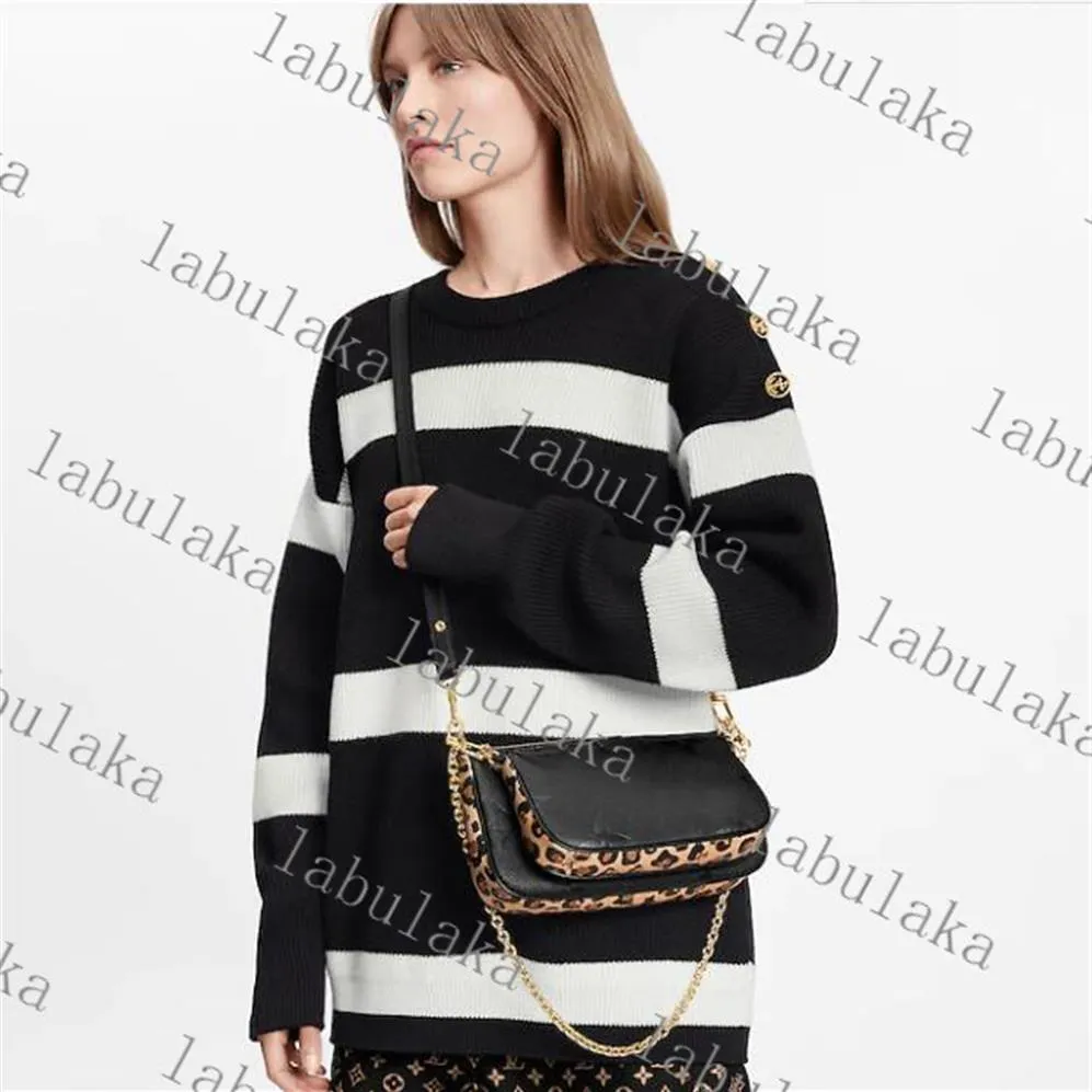 Mujer de alta calidad Luxurys diseñadores Crossbody Bolsas de la billetera bolsos de bolsas de bolsas de la tarjeta del soporte del hombro del hombro mini set de 2 piezas 223s