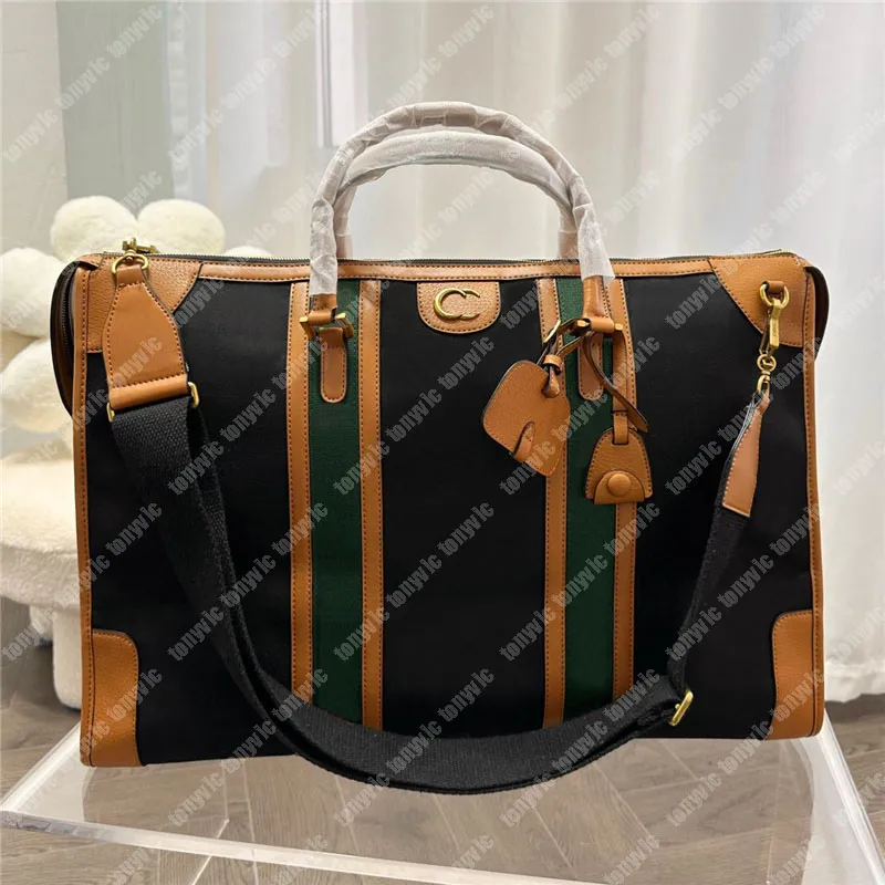 Мужские дизайнерские сумки Роскошная модная сумка через плечо Bauletto Duffle Bags G Designer Luggage Leather Brand Classic Letters Handbag