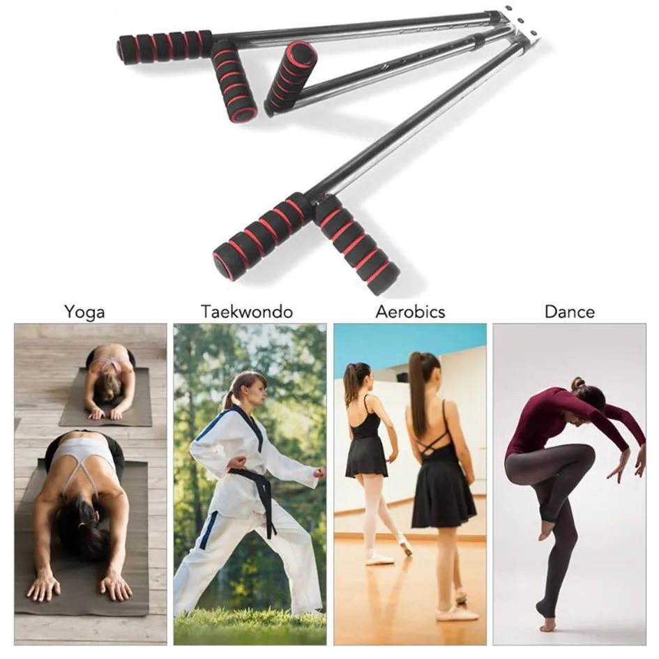 Adjustable Lengthen Ballet Stretch Band Yoga Door Flexibility Stretching  Strap Dance Gymnastics Trainer Equipment