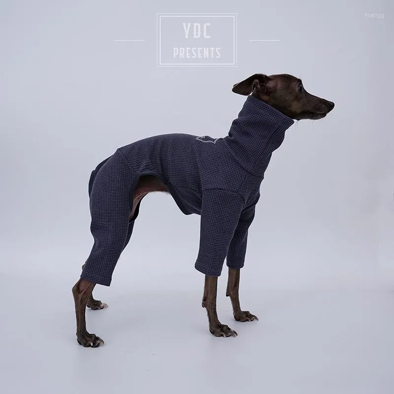 Abbigliamento per cani Piccoli vestiti Autunno e inverno Morbido levriero italiano a quattro zampe Accessori Camicia sul fondo