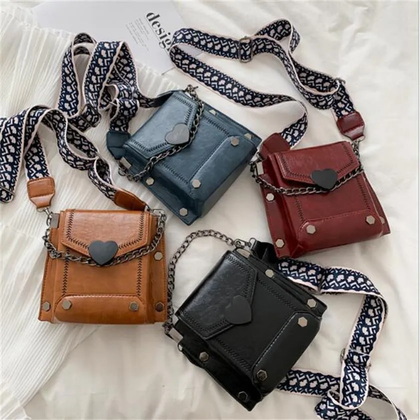 Masna torba crossbody 2020 Nowa zwykła designerska torba skórzana torebki na ramię Messenger Sac Główna torebka femme plecak 228g