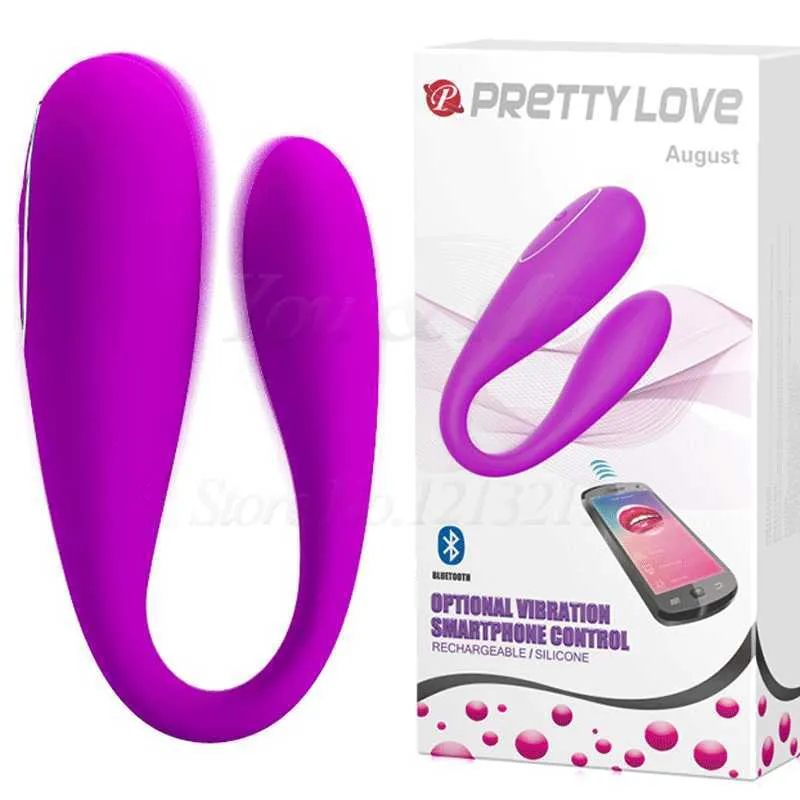 뷰티 아이템 USB Bluetooth Connect 앱 제어 예쁜 사랑 12 속도 클리토리스 G 스팟 진동기 We Woman Vibe Sexy Toys를위한 진동기.