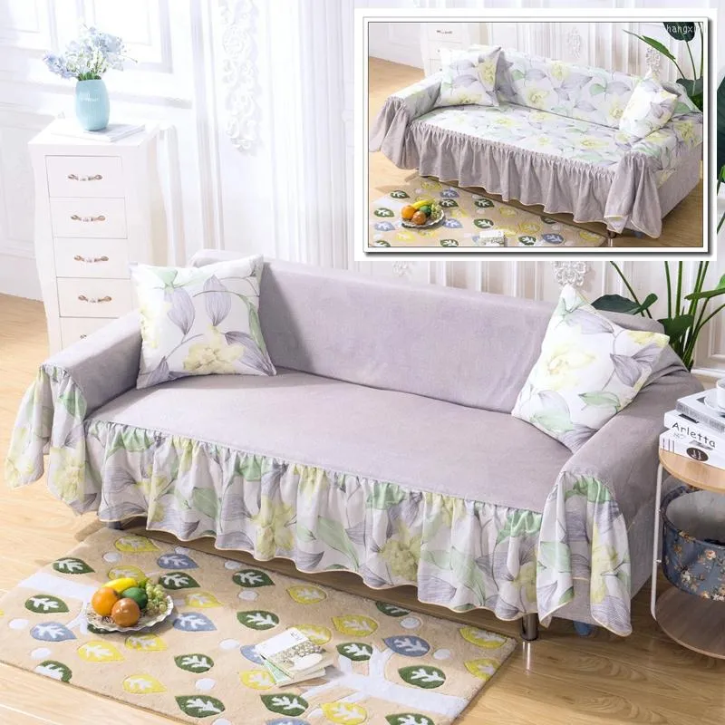 Couch Chair Covers Sofa Cover Washed Cotton Polyester Printed