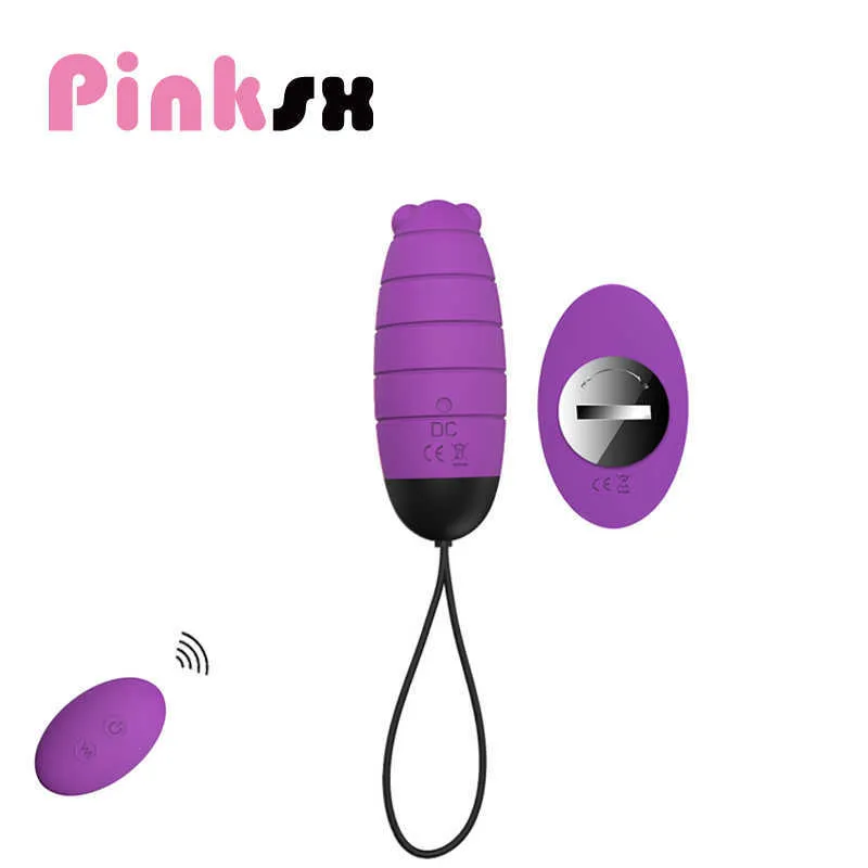 Beauty Items Vibrierendes Ei, 9 Geschwindigkeiten, Sprung 10 Meter, Fernbedienung, Anal-Klitoris-Stimulation, G-Punkt-Massage, sexy Spielzeug, Vibrator für Frauen