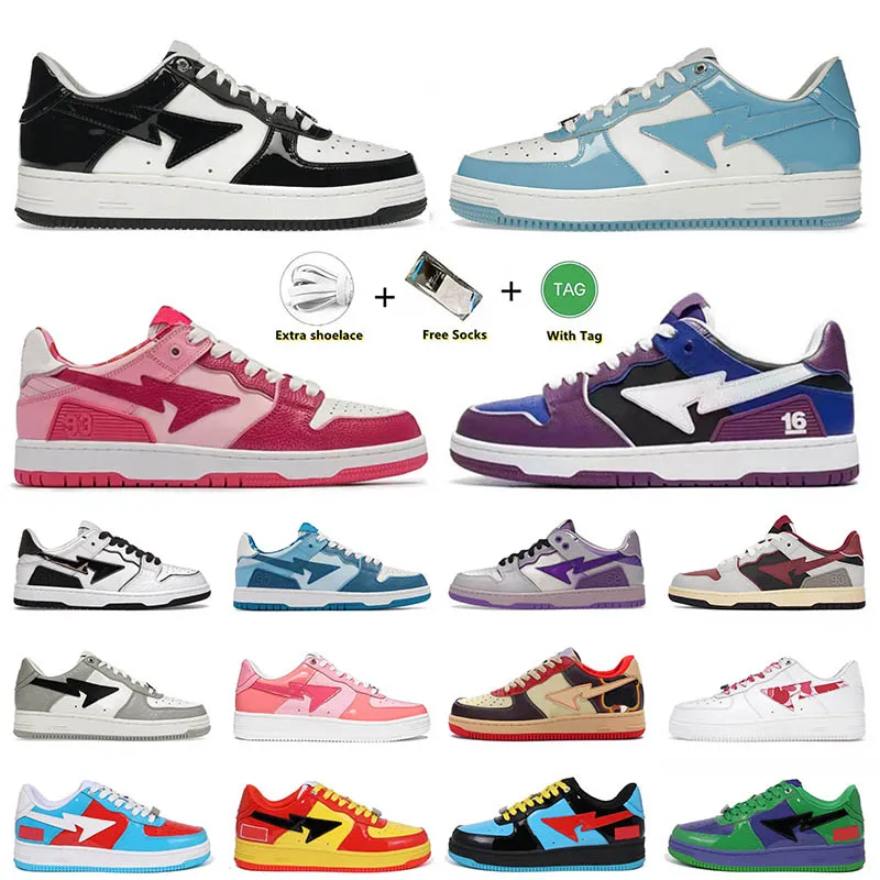 2023 Bapesta Baped Designer Casual Shoes Platform Sneakers Bapestas Sk8 ...