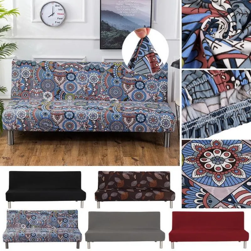 Stuhlhussen, solide/bedruckte Muster, elastisch, dehnbar, universelle Sofa-Abschnitts-Überwurf-Couch-Eckabdeckungen für Möbel, Heimdekoration