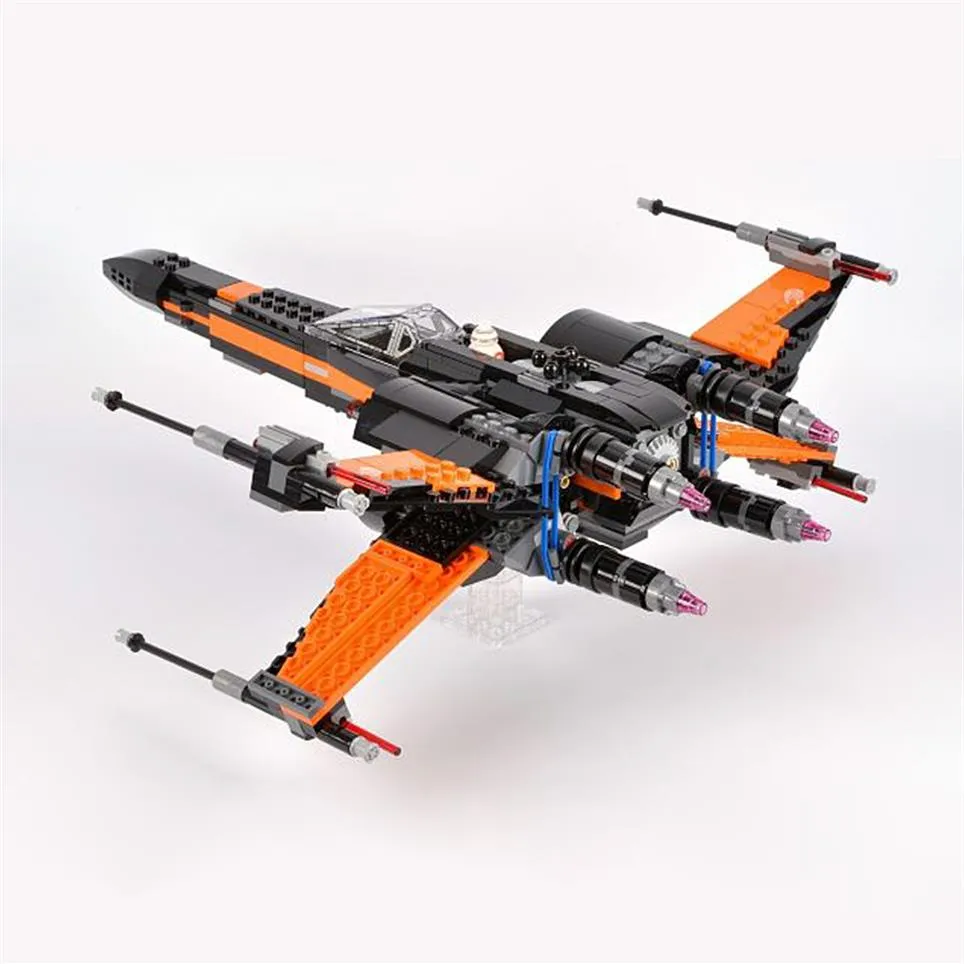 LEPIN 05004 Poes X Wing Fighter Building Blocks Mampara Bricks