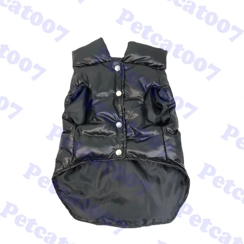 Brand Logo Pets Vest Coat Dog Apparel Trend Pet Down Coats Dogs Clothes Warm Thickened Jacket273S