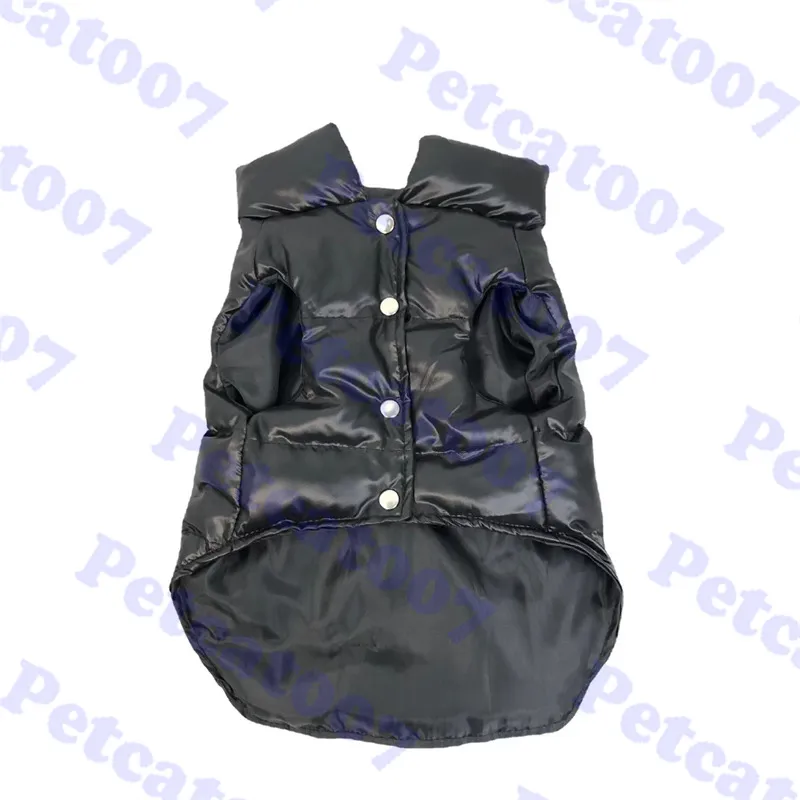 Logo del marchio Animali domestici Gilet Cappotto Abbigliamento per cani Tendenza Piumini per animali domestici Vestiti per cani Giacca calda e ispessita264s