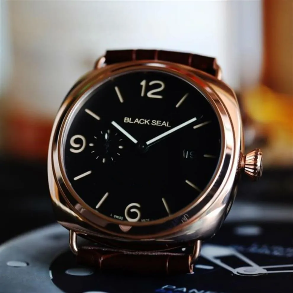 Zegarki ze zegarkami zegarkami Pam dla mężczyzny automatyczne 2 kolory 47mm324v