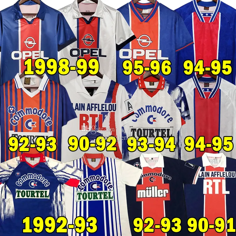 MBAPPE Retro futbol jerseys 1990 91 92 93 SIMONE Ibrahimovic Beckham Futbol Forması 1994 95 96 97 RONALDINHO LLACER 98 99