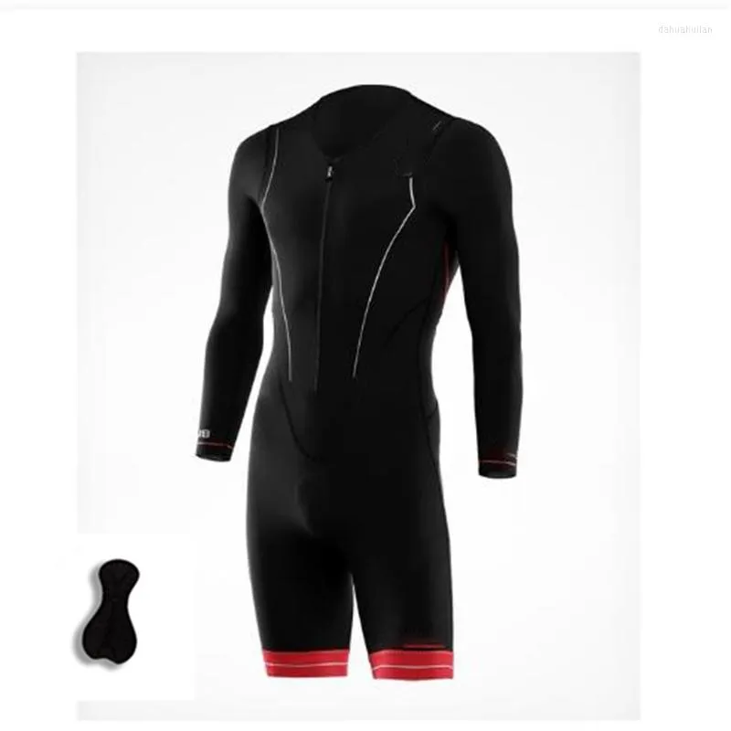 Racing Conjunta uma peça Ciclismo Skinsuit de manga curta Bike Summer Bike Speedsuit Speedsuit Cycle Bodysuit OEM Triatlo Wea r Ciclismo Ropa