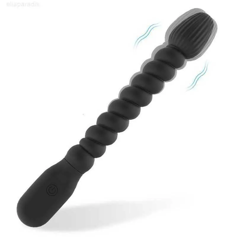 Sexspielzeug-Massagegerät, Analkugeln, Vibratoren, weicher Butt-Plug-Stimulator, vibrierende Vagina, Prostata-Massage, wiederaufladbares schwules Spielzeug für Männer, Erwachsene, Dildos