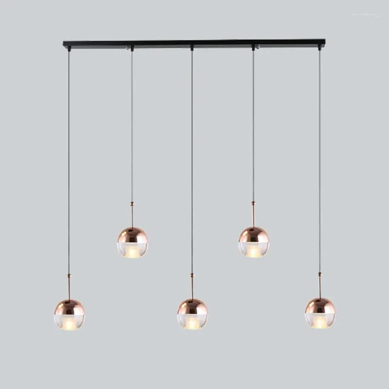 Pendant Lamps Modern Led Crystal Industrial Glass Lights Vintage Clear Lamp Cord Home Deco Luminaria De Mesa Chandeliers Ceiling