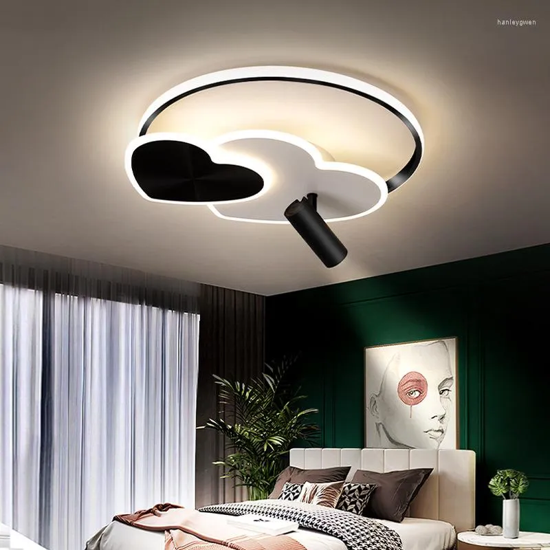 Ceiling Lights Bedroom Sweet Romance Love Boys And Girls Room Children To Absorb Dome Light Shoot The