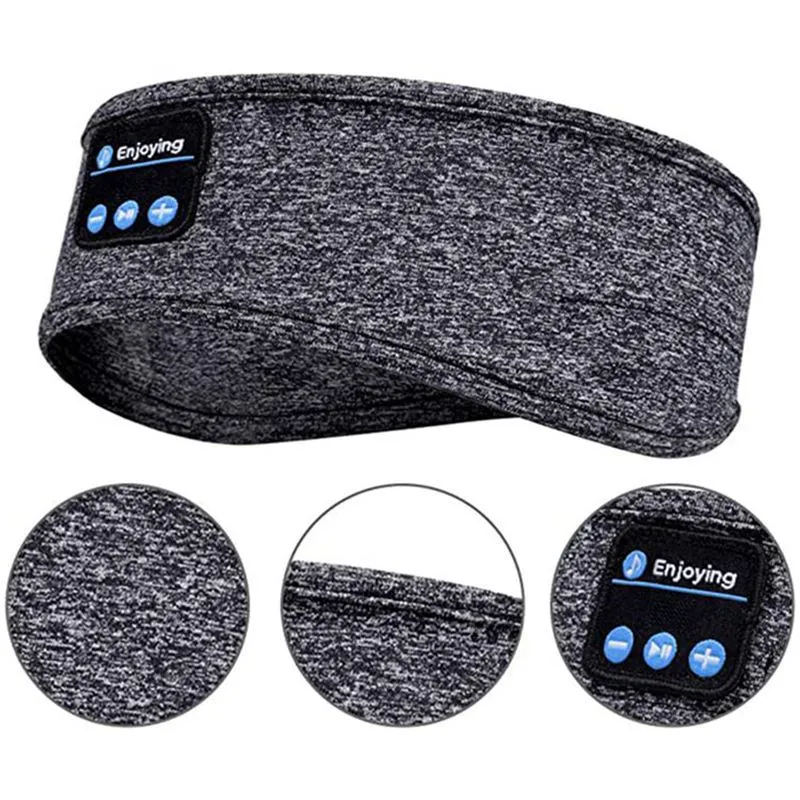 Kablosuz Kulaklık Kulaklıkları Uyku Kulaklığı Bluetooth başörtüsü Müzik Spor Head Band Uyuyan Müzik Göz Maskesi