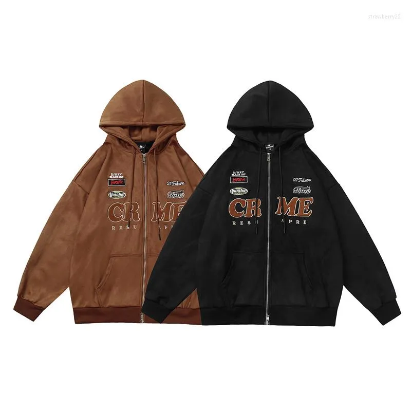 Erkek Ceketler Resuapre Süet Kompozit Gümüş Yüksek kaliteli rüzgar geçirmez sıcak ceket Hoodies Erkekler ve Erkekler