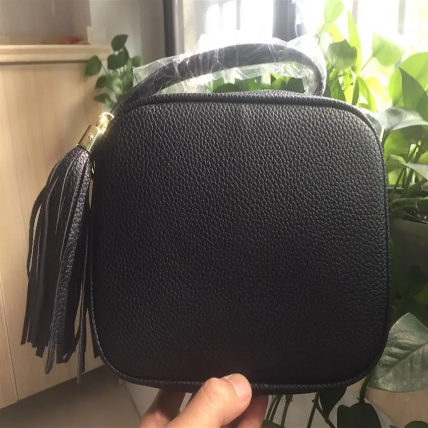 2023 nouveaux sacs à main noir portefeuille sac à main femmes sacs bandoulière Soho sac Disco sac à bandoulière frangé Messenger sac à main 22 cm229Z