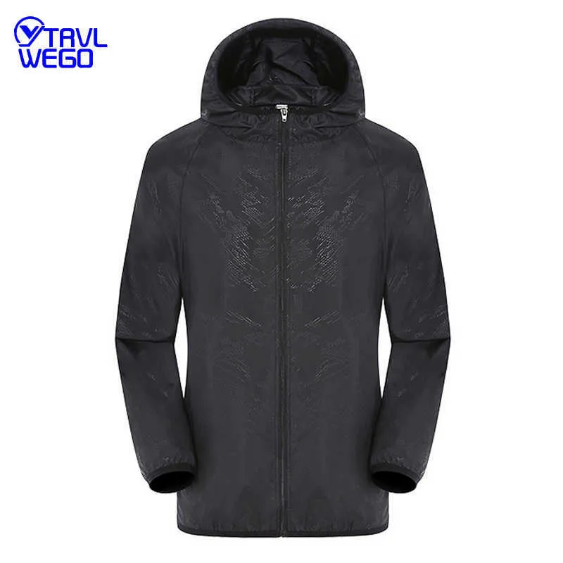 Outdoor Jackets Hoodies TrvlWego vrouwen anti-UV Ultralight Winddichte waterdichte jas fietsen fiets fiets windbreaker outdoor hardloopcamping wandelen sportjas 0104