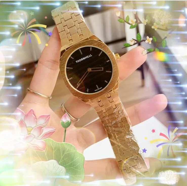 Relojes populares con esfera de abeja pequeña para mujer, movimiento de cuarzo japonés, cinturón de acero inoxidable fino, pulsera bonita, reloj de pulsera