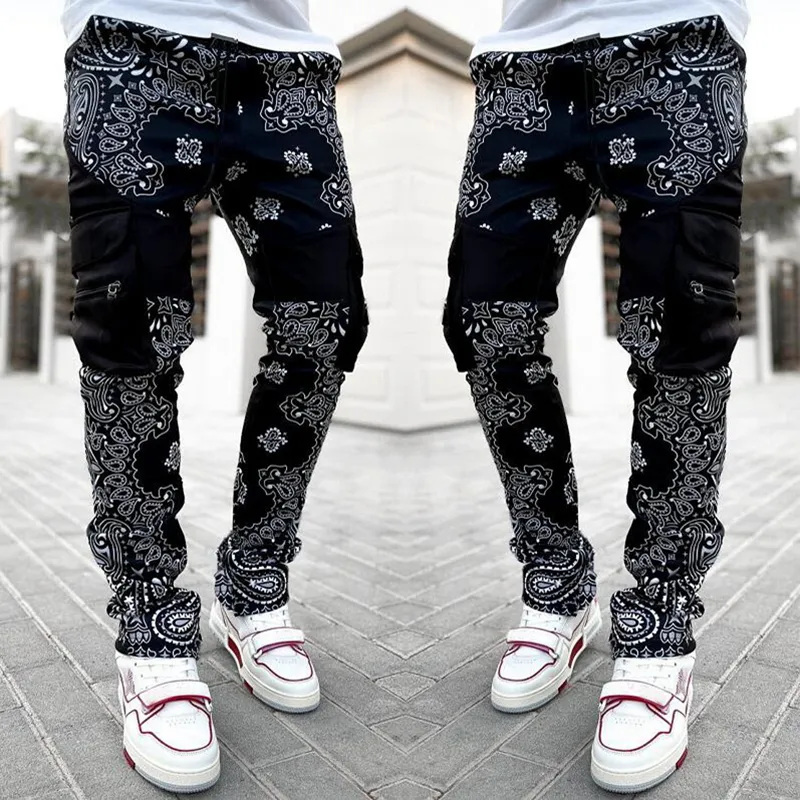 Men Trousers Casual Pants Sweatpants Jogger Fashion Design