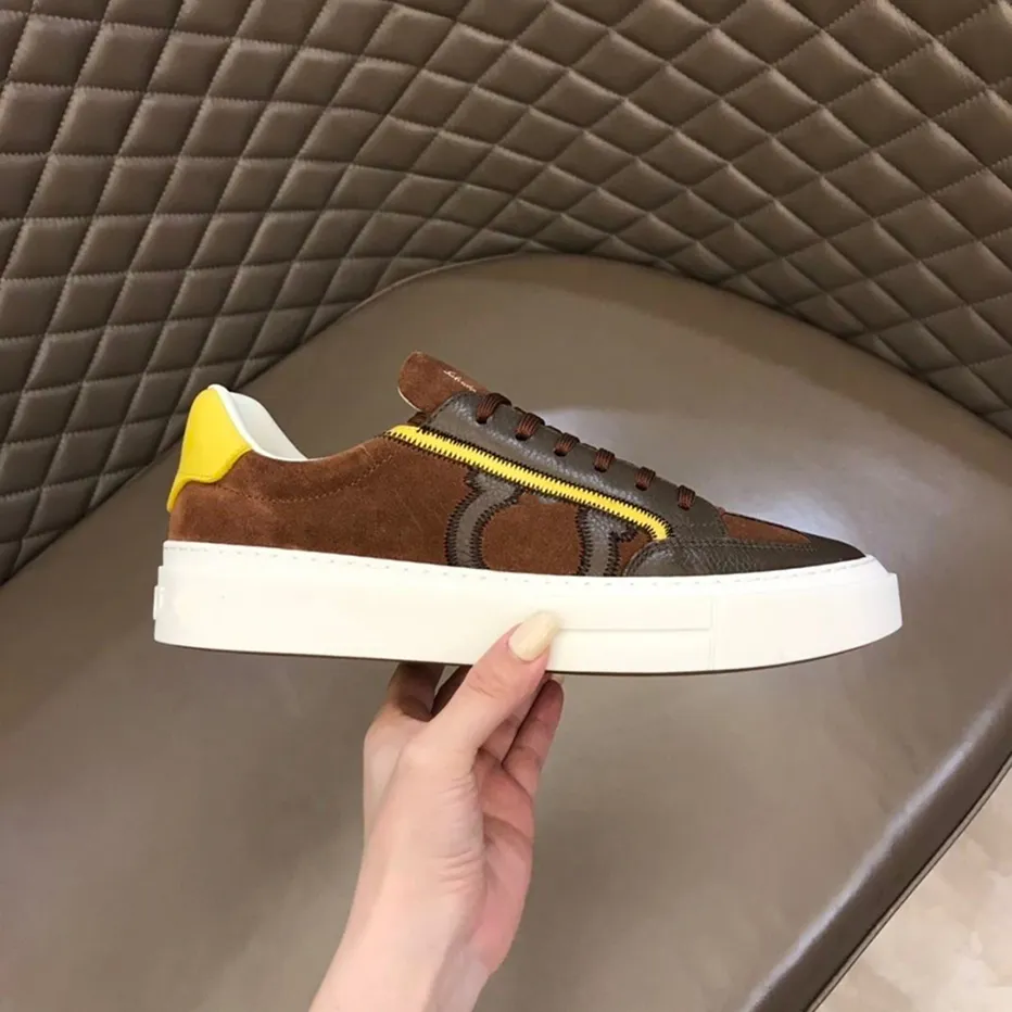Salvatore ferragamo mens trainers cheap